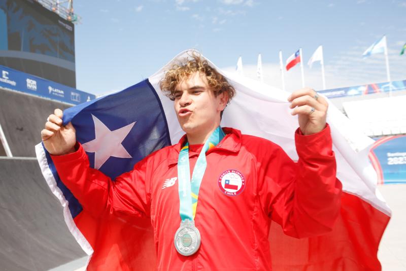 José Cedano le dio la última medalla al Team Chile en los Juegos Panamericanos Santiago 2023 - Crédito: Agencia Uno.