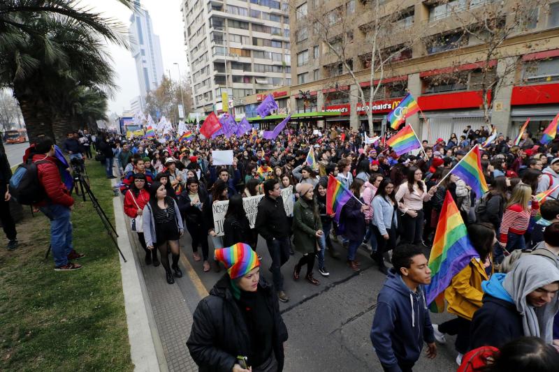 Agencia Uno - Referencial de la marcha por la igualdad.