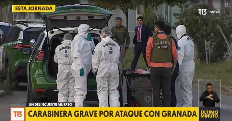 T13 - Relato de Carabineros por ataque con granada