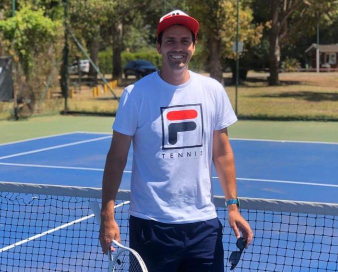 Juan Ignacio Chela podría ser el coach de Cristian Garin para 2024 - Crédito: @juanichela