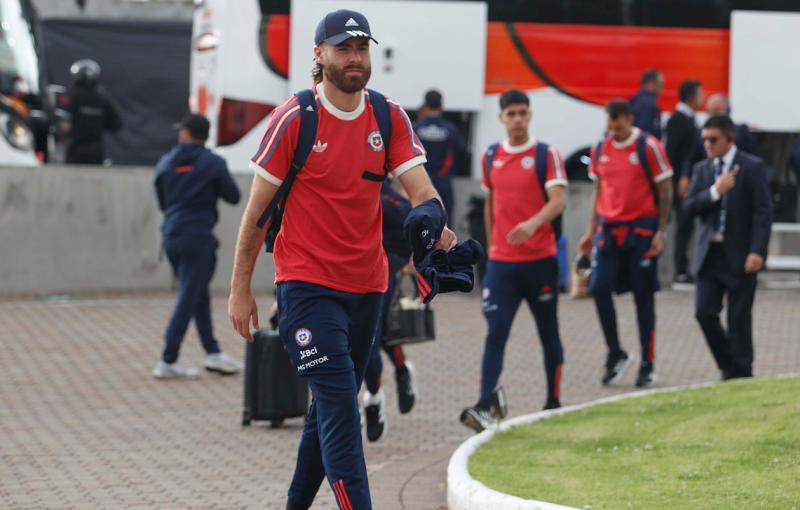 Los jugadores de La Roja fueron insultados en Quito - Crédito: @LaRoja.