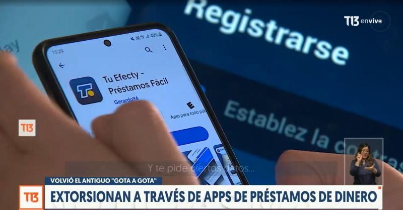 T13 - Extorsiones a través de apps