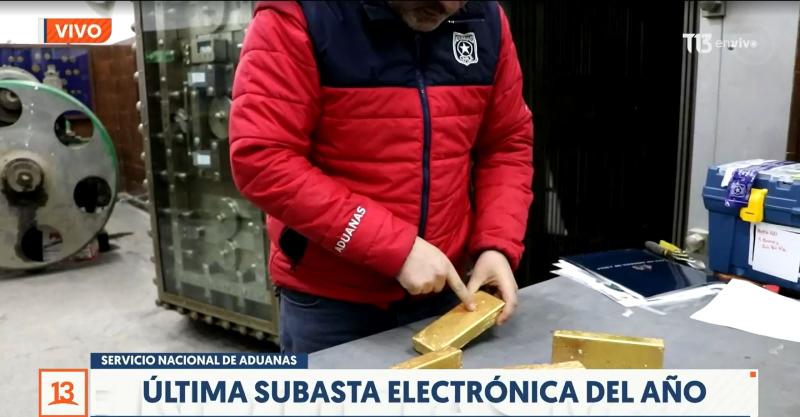 T13 - Lingotes de oro se pueden comprar en la última Subasta Aduanera