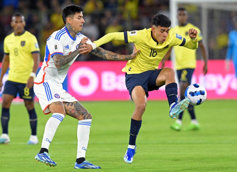 AFP - La Roja cayó ante Ecuador en Quito.