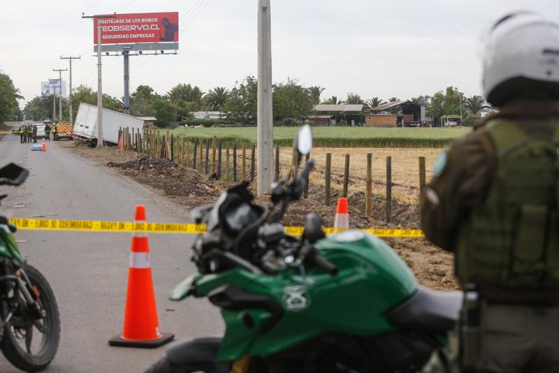 Agencia Uno - Investigan homicidio de conductor en Lampa