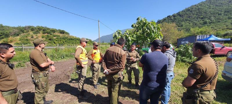 Búsqueda de Valentina Ortega, desaparecida en Peumo - Carabineros