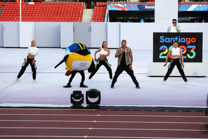 Agencia Uno - Fiu se lució en el Estadio Nacional.