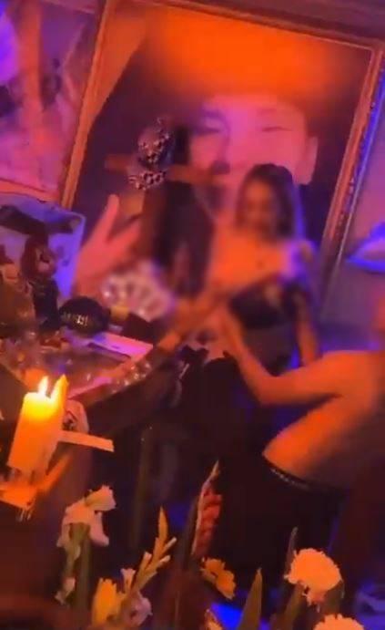 Velorio de alto riesgo en San Ramón - Instagram