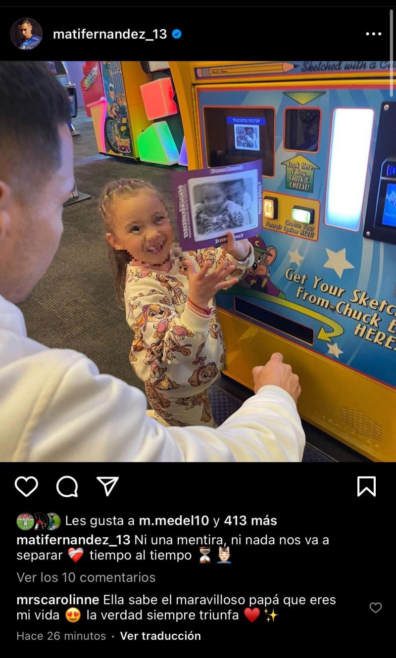 Matías Fernández realizó descargo en redes sociales - Créditos: Instagram