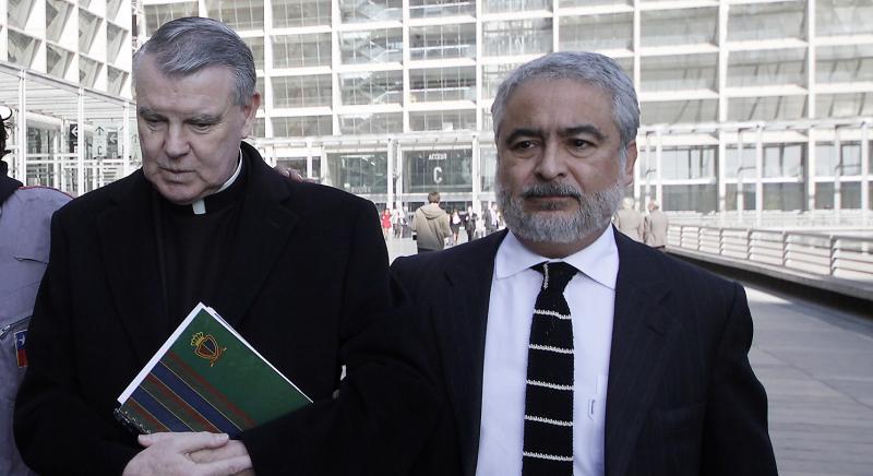 John O´Reilly junto a Hermosilla - Agencia Uno, archivo