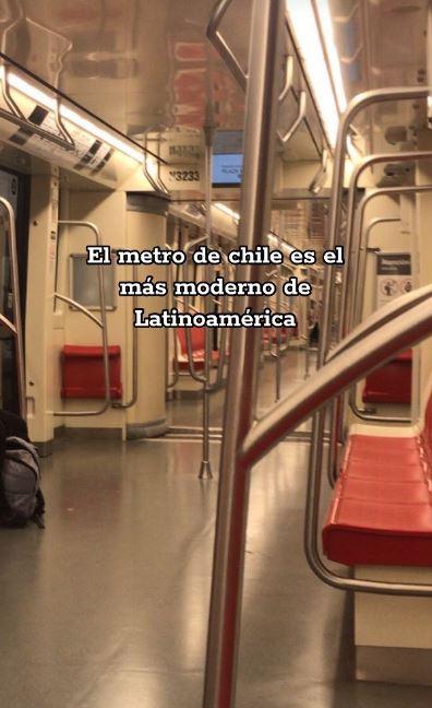 Desde los billetes, hasta el Metro: Tiktoker peruana mostró 8 cosas que le llamaron la atención de Chile