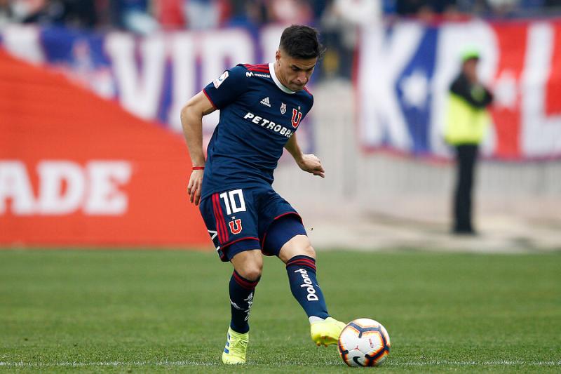 Nicolás Oroz apareció en la órbita de la U - Crédito: Photosport.