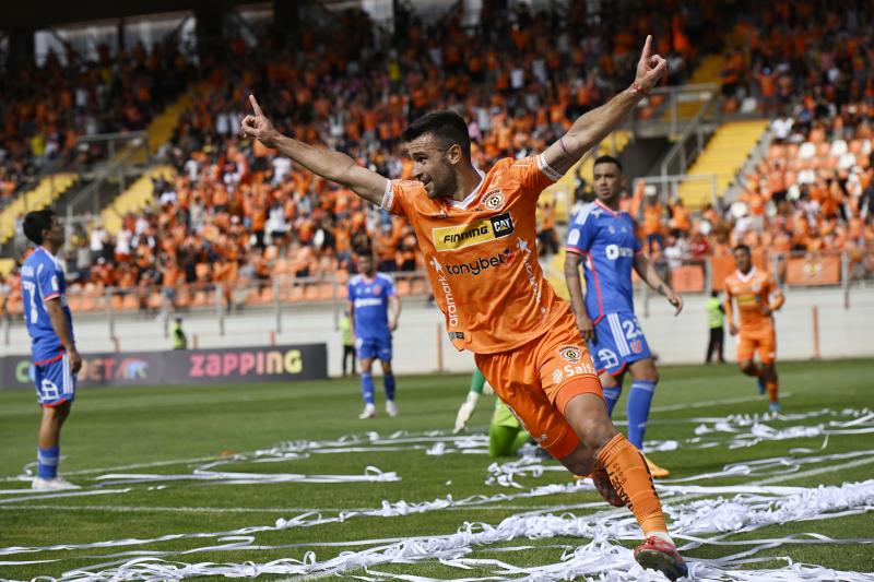 El goleador Gustavo Gotti es uno de los "cortados" de Cobreloa para la temporada 2024 - Crédito: Photosport