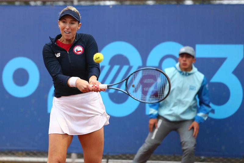 Alexa Guarachi fue la mejore tenista chilena en este 2023 / Photosport