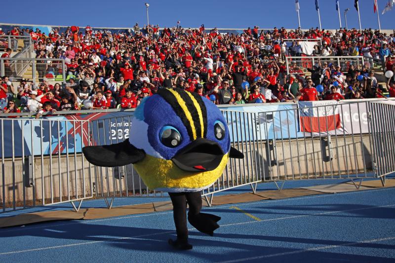 Fiu se ganó el corazón de todos los fanáticos durante los Juegos Panamericanos. / Photosport
