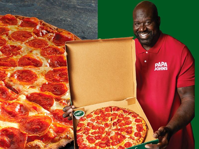 Shaquille O'Neal tendrá su propia pizza que se venderá en Chile.