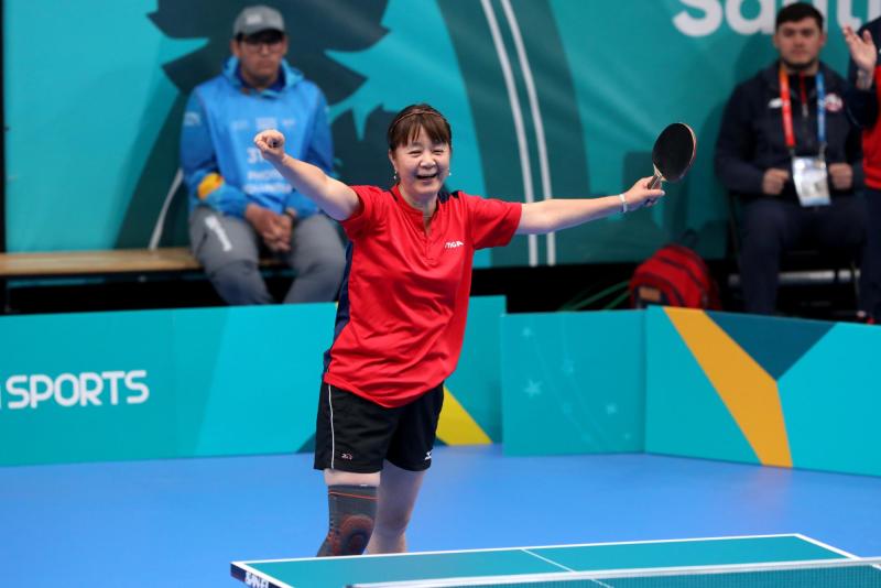 Tania Zeng del Team Chile - Foto de Juan Pablo Pérez