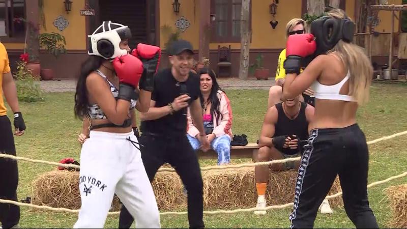 Tierra Brava - Pamela Díaz y "La Chama" tuvieron round de boxeo