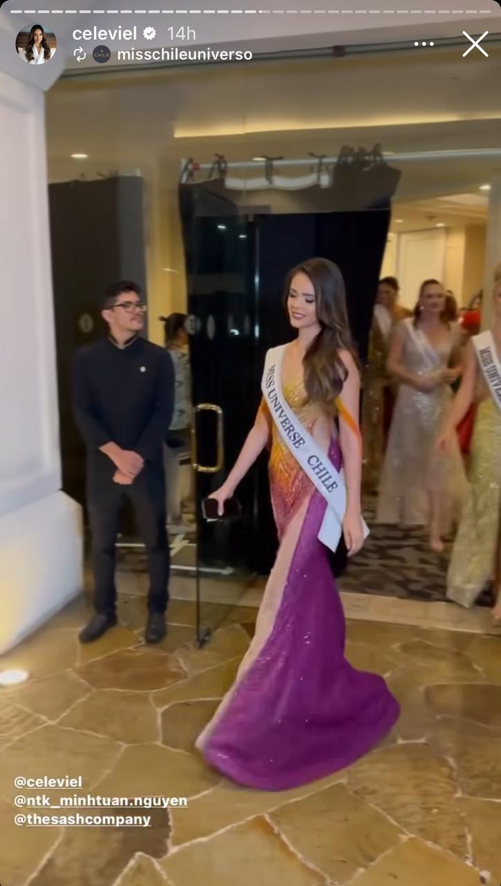 Instagram - Celeste Viel en el Miss Universo