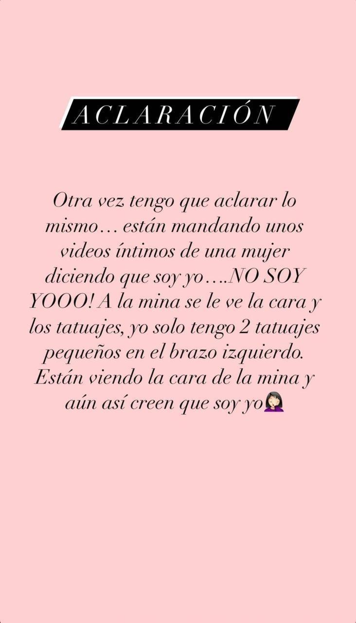 La aclaración de la ex pareja de Jordhy Thompson - Crédito: Instagram