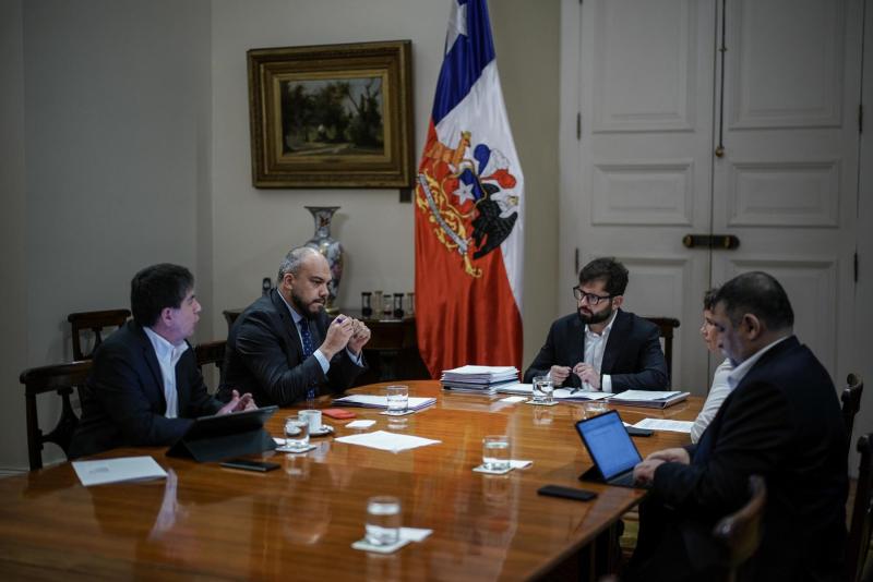 Presidente Boric se reunió con Tohá, Monsalve y Vergara: Le presentaron propuesta de seguridad