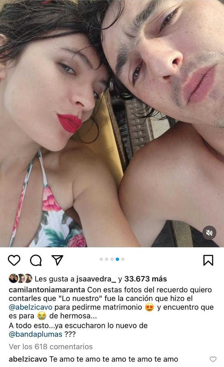 Ministra Camila Vallejo en Instagram
