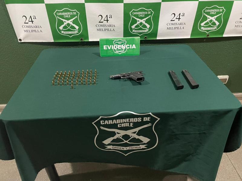 Carabineros - secuestro en Melipilla