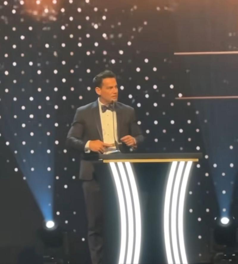 Instagram - Cristián de la Fuente en los Premios Martín Fierro Latino