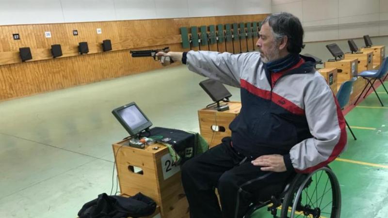 Rodolfo Urbina, seleccionado nacional del Team ParaChile.