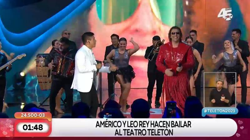 Teletón 2023 - Americo y Leo Rey