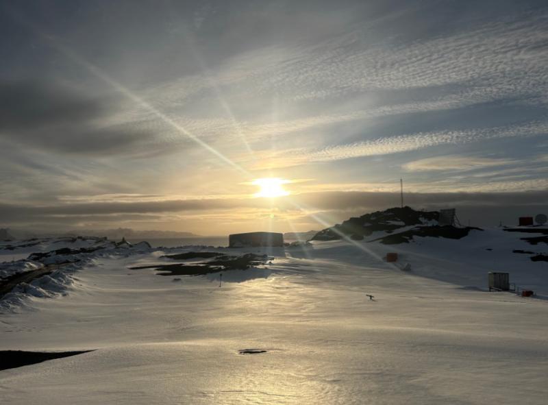 X @gabrielboric - Imagen publicada por el presidente Gabriel Boric desde la Antártica