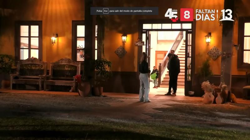 Canal 13 - Pelea en entre Miguelito y la Chama