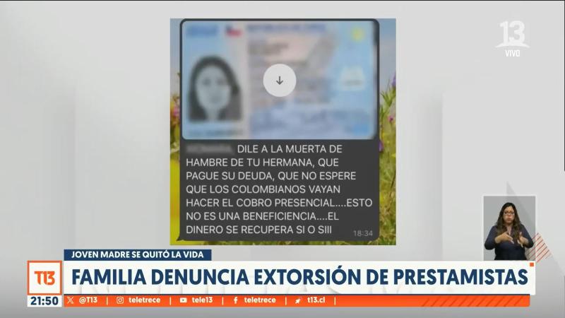 “Estaba todo el día angustiada, mirando a la calle”: Joven se suicidó tras ser extorsionada por prestamistas ilegales