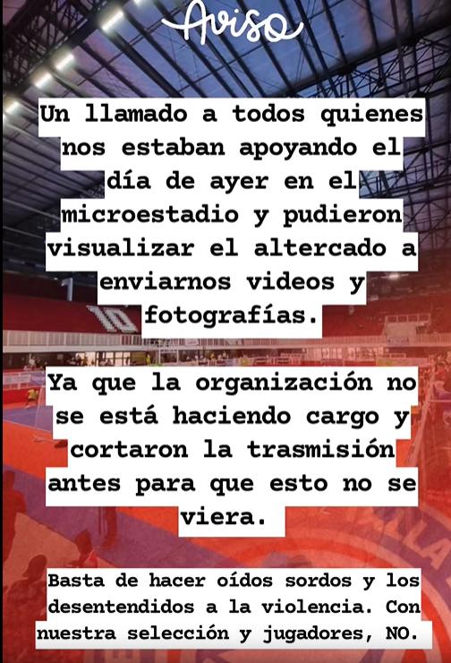 La Roja de Talla Baja denunció agresión en el Mundial - Crédito: @seleccionchilenatallabaja