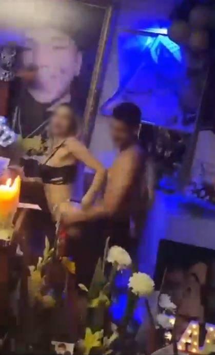 Velorio de alto riesgo en San Ramón - Instagram