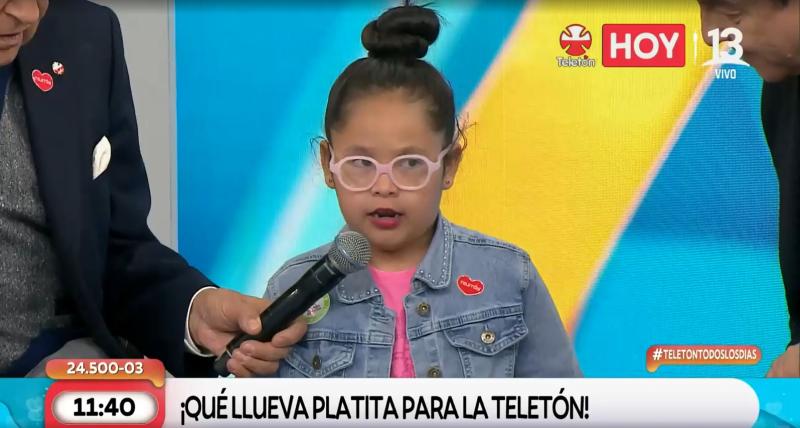 Canal 13 - Amanda Meléndez, embajadora de la Teletón 2023