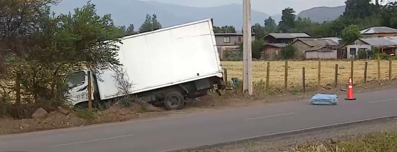 Chofer de camión muere tras disparo en el parabrisas en Lampa