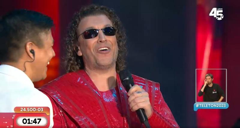 Leo Rey en la Teletón 2023