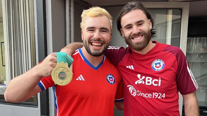 Lucas Nervi y Ben Brereton - @LaRoja