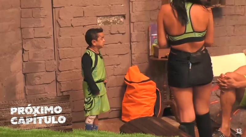 Canal 13 - Miguelito enojado con Junior Playboy en Tierra Brava