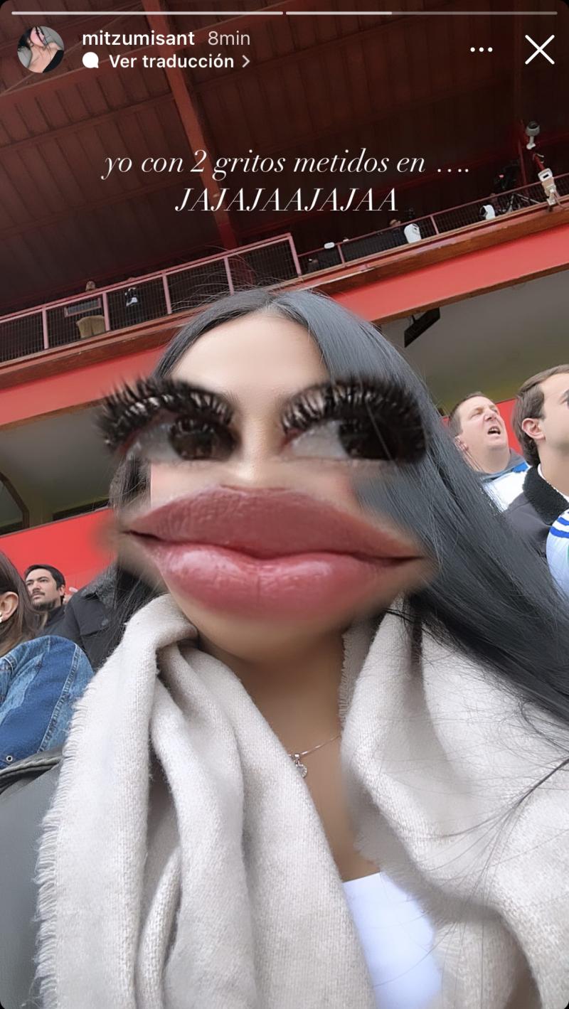 Polola de Lucas Assadi tras los goles de la U - Créditos: Instagram