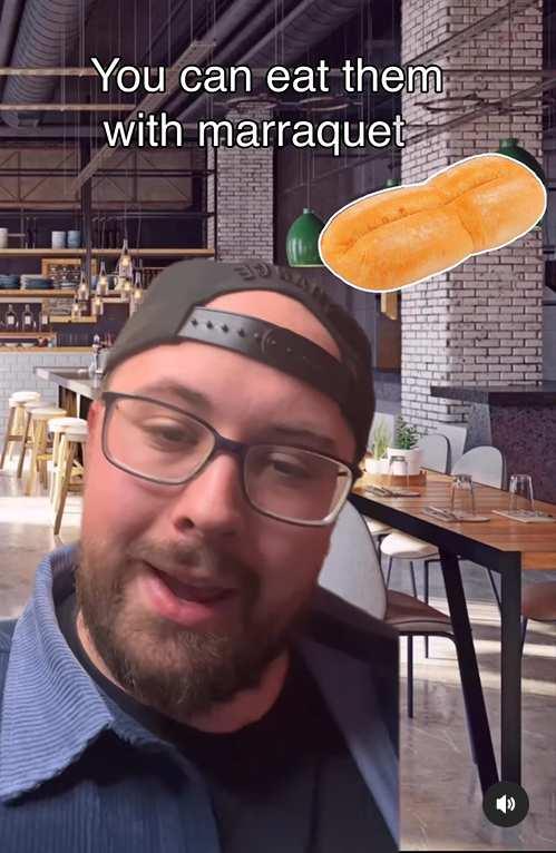 Nick hizo un recorrido por los pan chileno