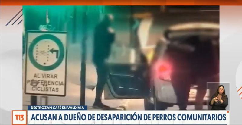 T13 - Raptaron perros comunitarios en Valdivia