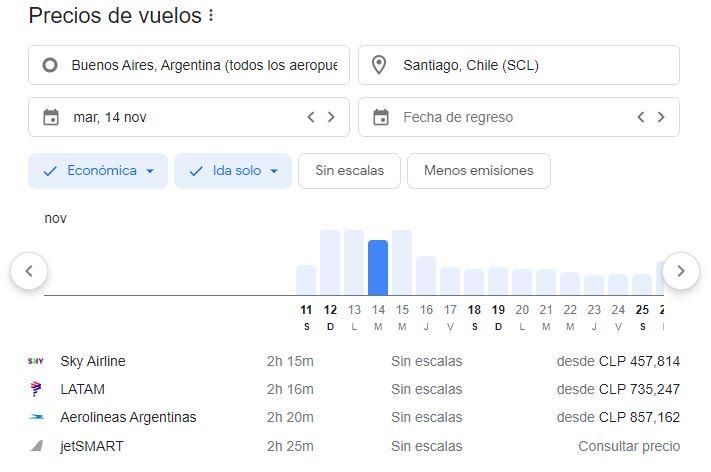 Captura - Pasajes post concierto Taylor Swift.
