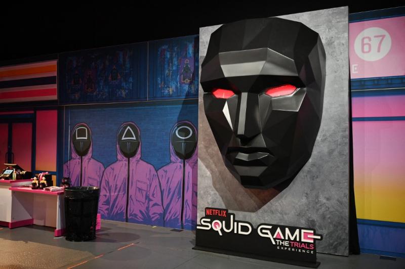 AFP - ¿Te atreverías?: experiencia interactiva de "El juego del calamar" pone a prueba a fans