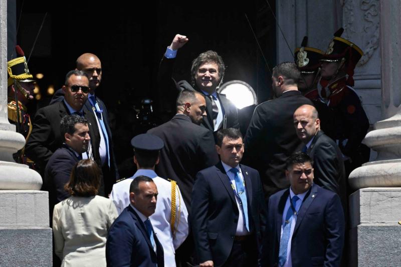 AFP - Javier Milei asume como Presidente de Argentina