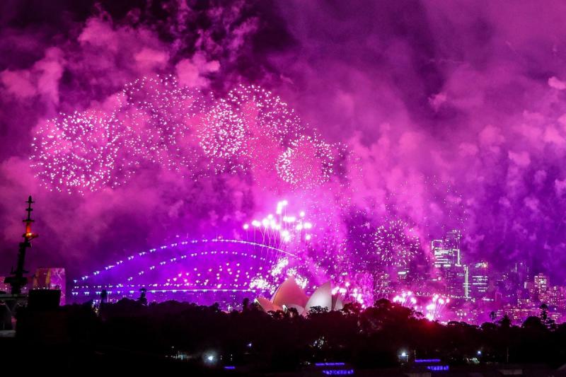 AFP - Año Nuevo 2024: La espectacular celebración con fuegos artificiales en Australia
