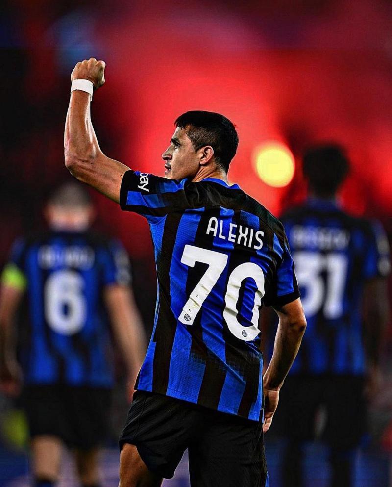 Alexis Sánchez suma 12 partidos en su regreso al Inter de Milán / Instagram