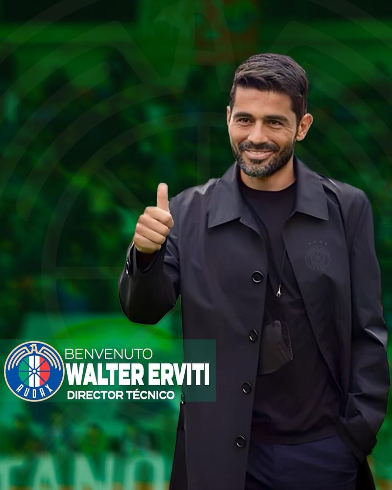 El recordado volante de Boca Juniors es el nuevo entrenador de Audax Italiano. Imagen: Instagram.