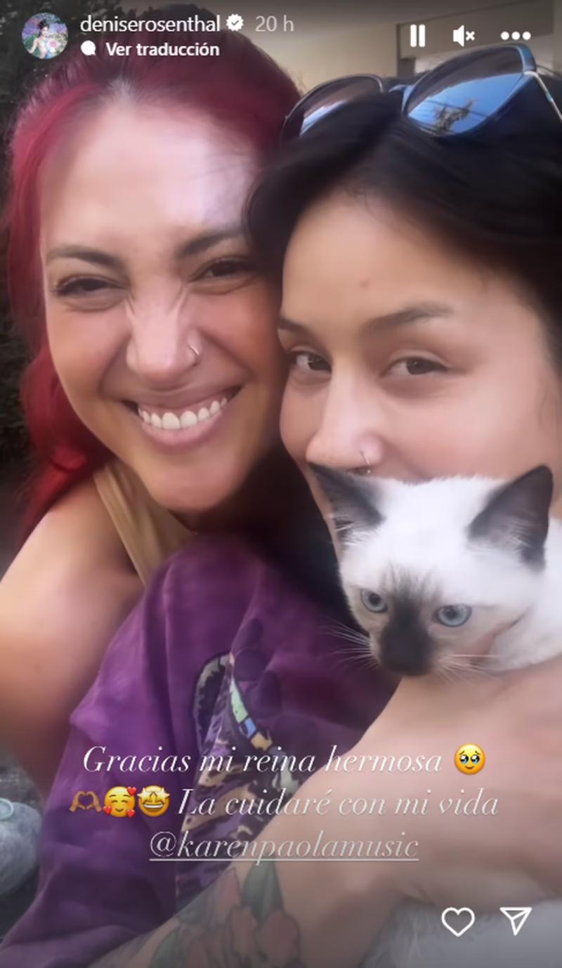 Captura - Denise Rosenthal y Karen Paola.